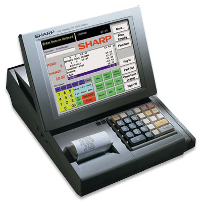 sharp UP5300 epos system